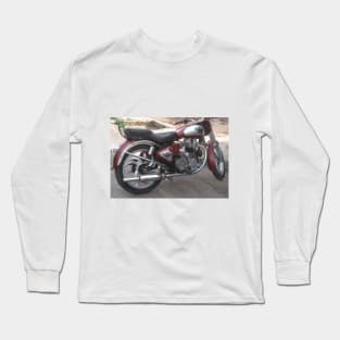 Vintage Retro Motorcycle Long Sleeve T-Shirt